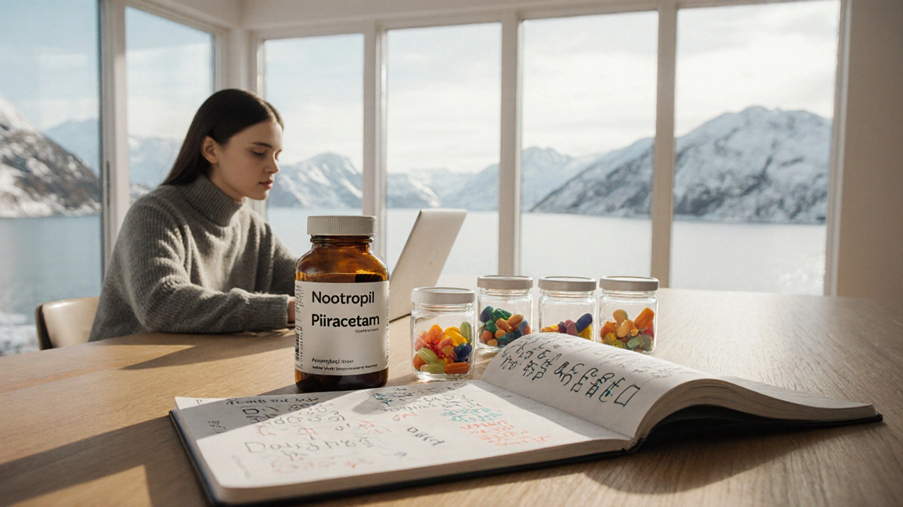 Nootropil (Piracetam) vs. Alternativer - Komplett Sammenligning