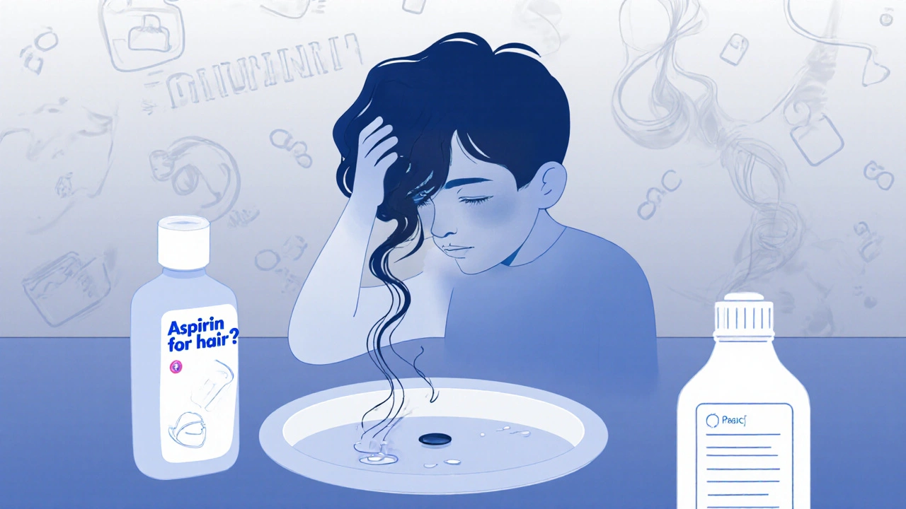 Aspirin og hårtap: Kan det hjelpe mot vanlig håravfall?