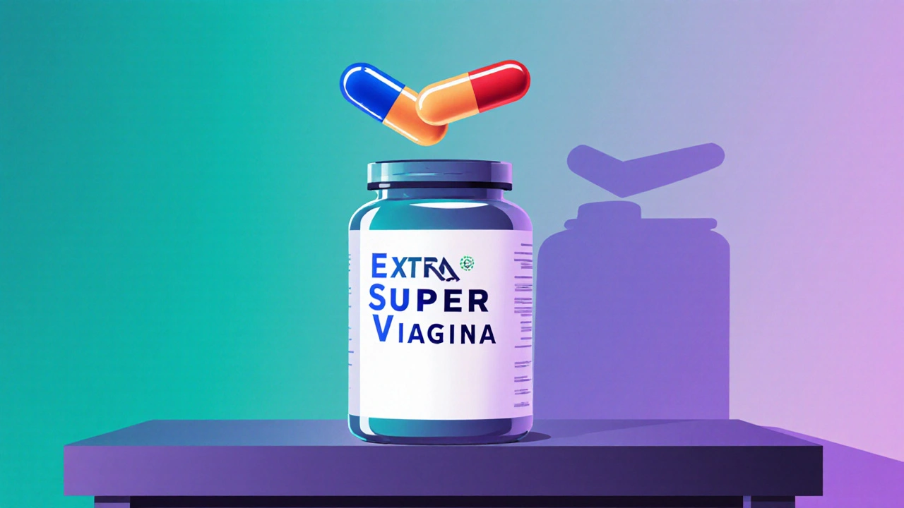 Extra Super Viagra (Sildenafil/Dapoxetine) - sammenligning med andre ED‑medikamenter