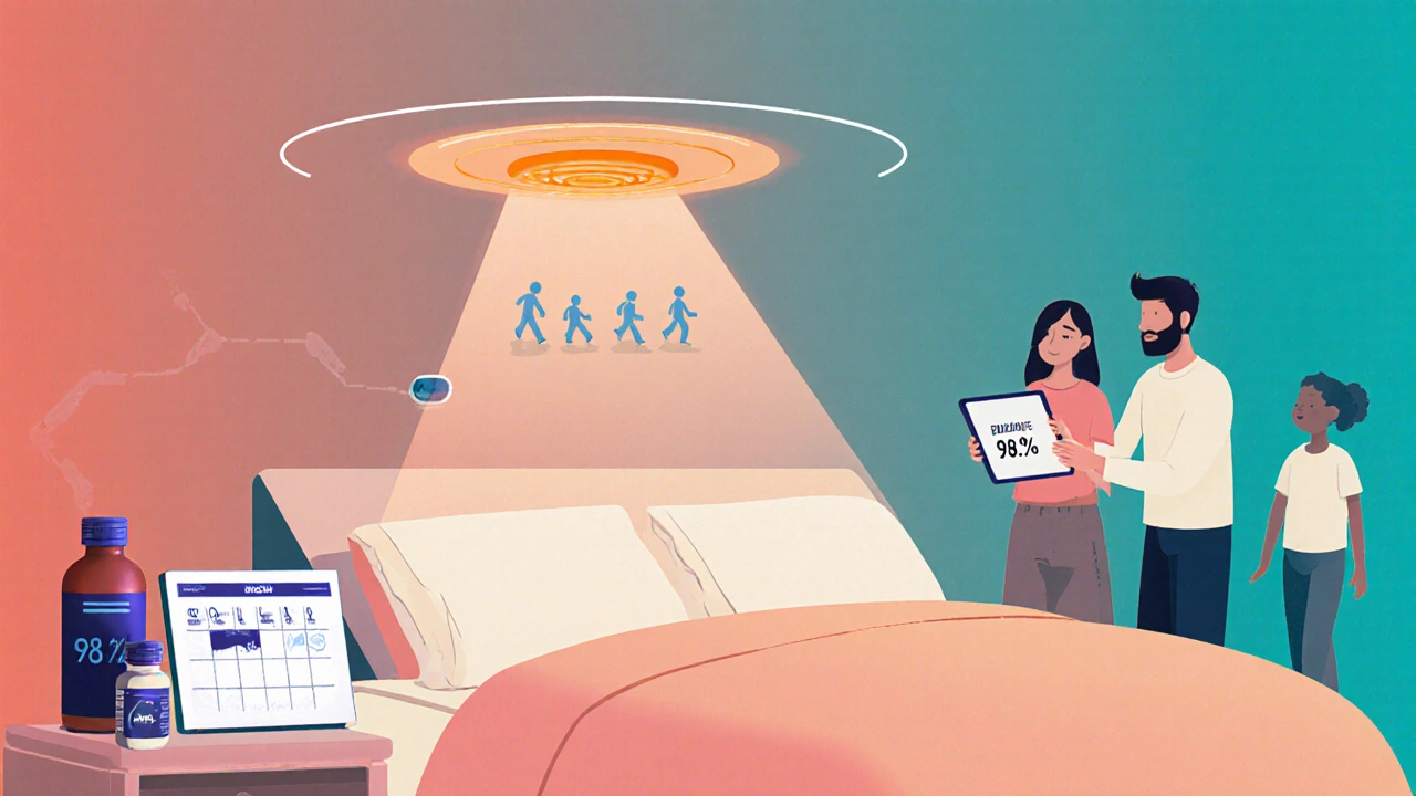 AI-sensor detekterer søvnvandring og proyiserer en varselhale før episode skjer.