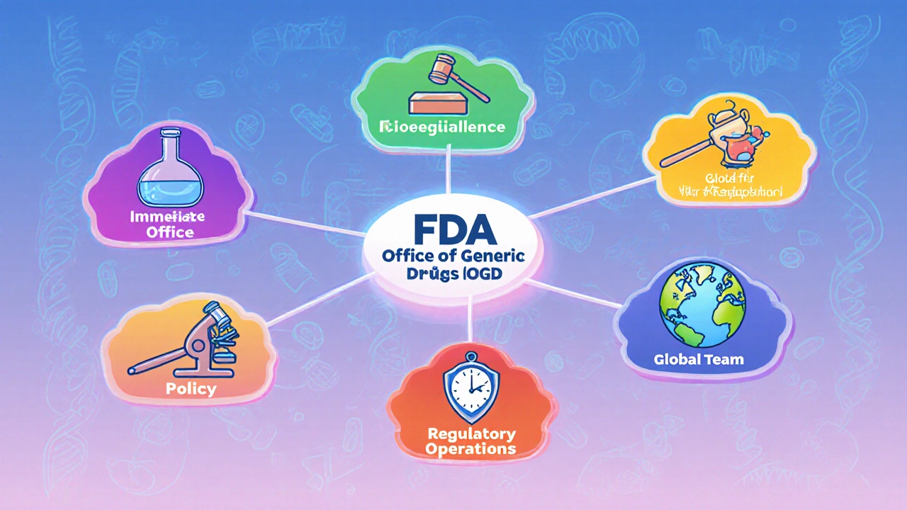 FDA's kontor for generiske legemidler: roller, ansvar og struktur