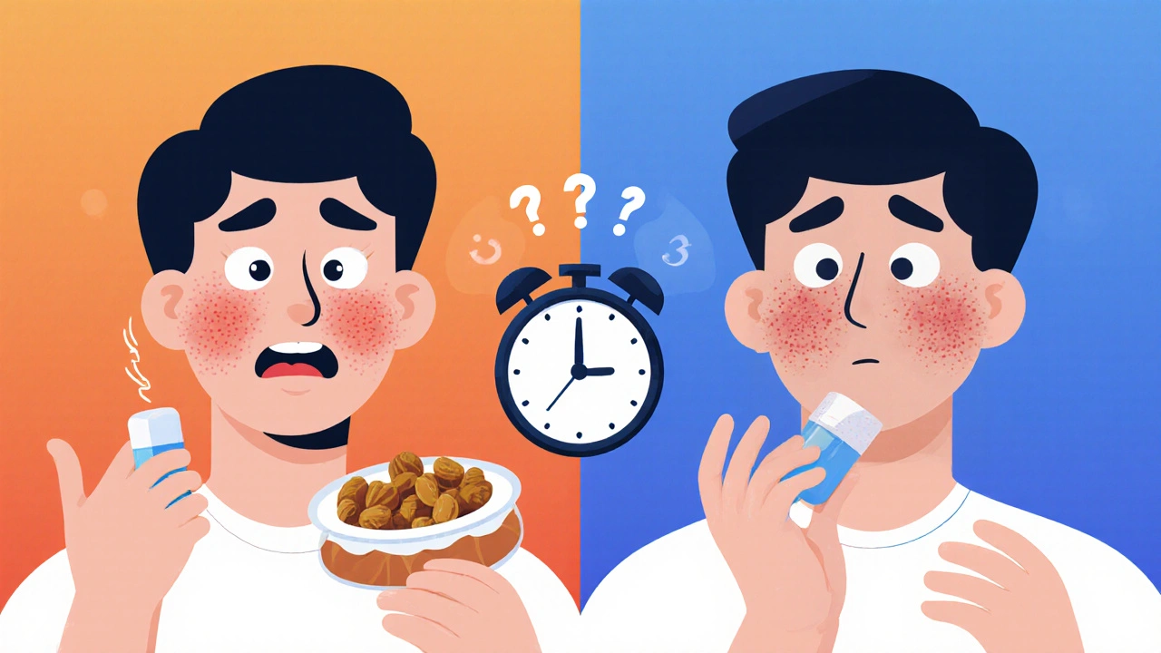 Hvordan skille mellom matallergi og legemiddellallergi