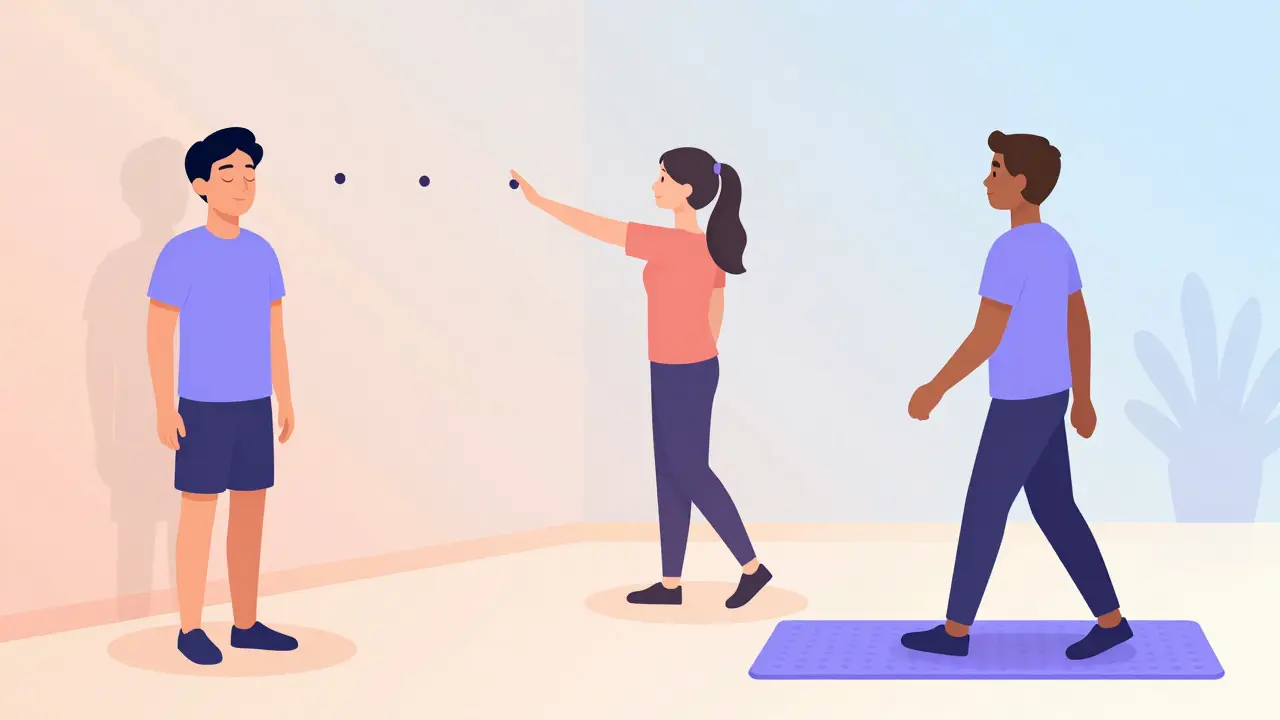 Balanse rehabilitering: Vestibulære øvelser og fallforebygging