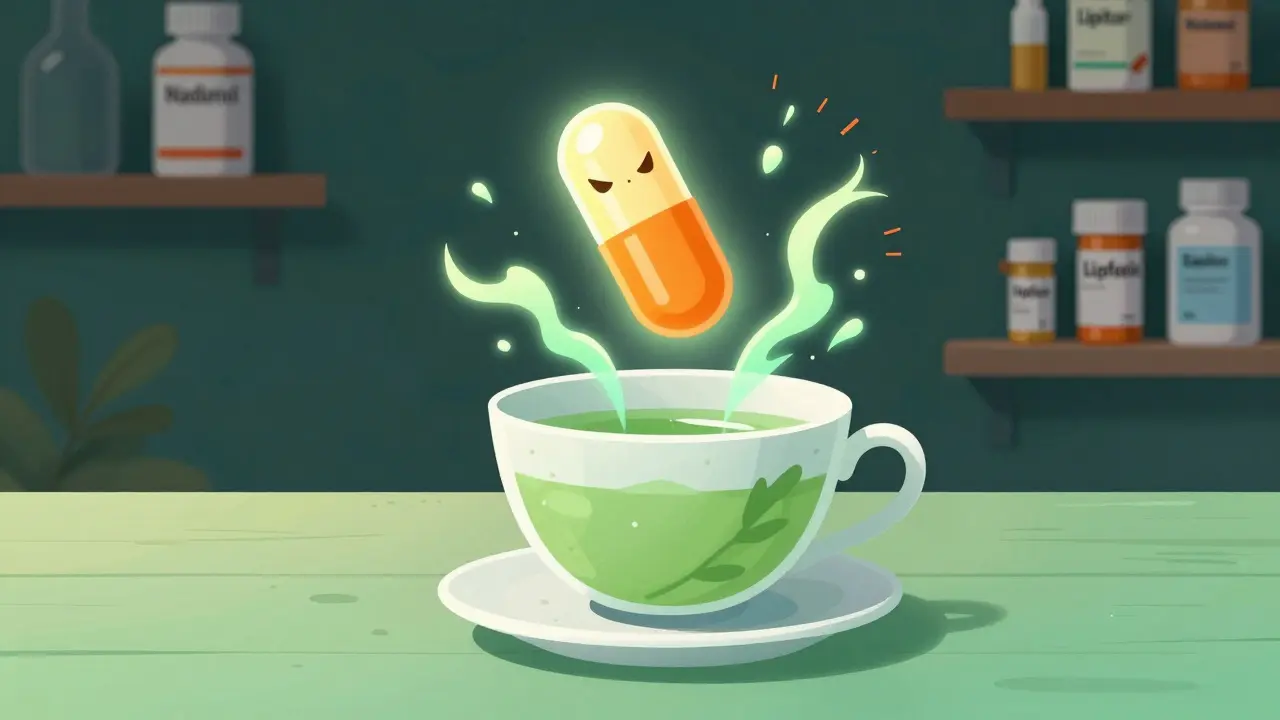 Green Tea Extract og Legemiddelinteraksjoner: Hva du må vite