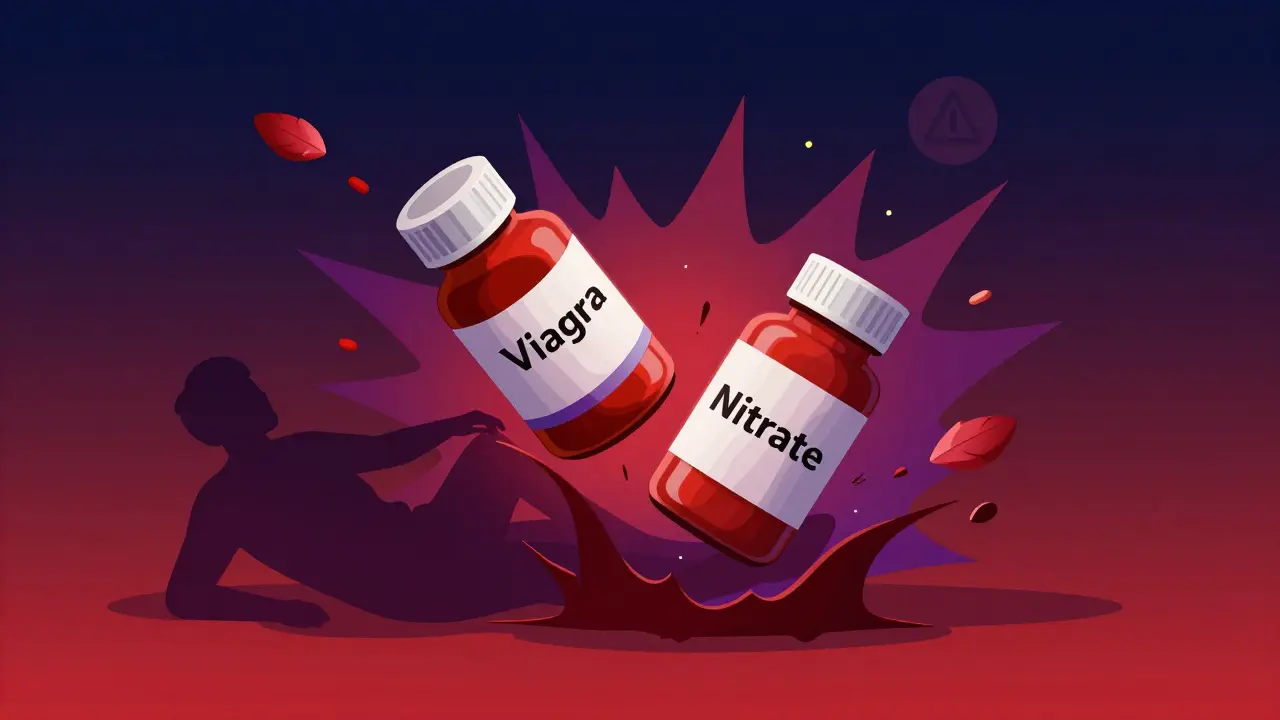 PDE5-hemmere og nitrater: Livstruende blodtrykksfall