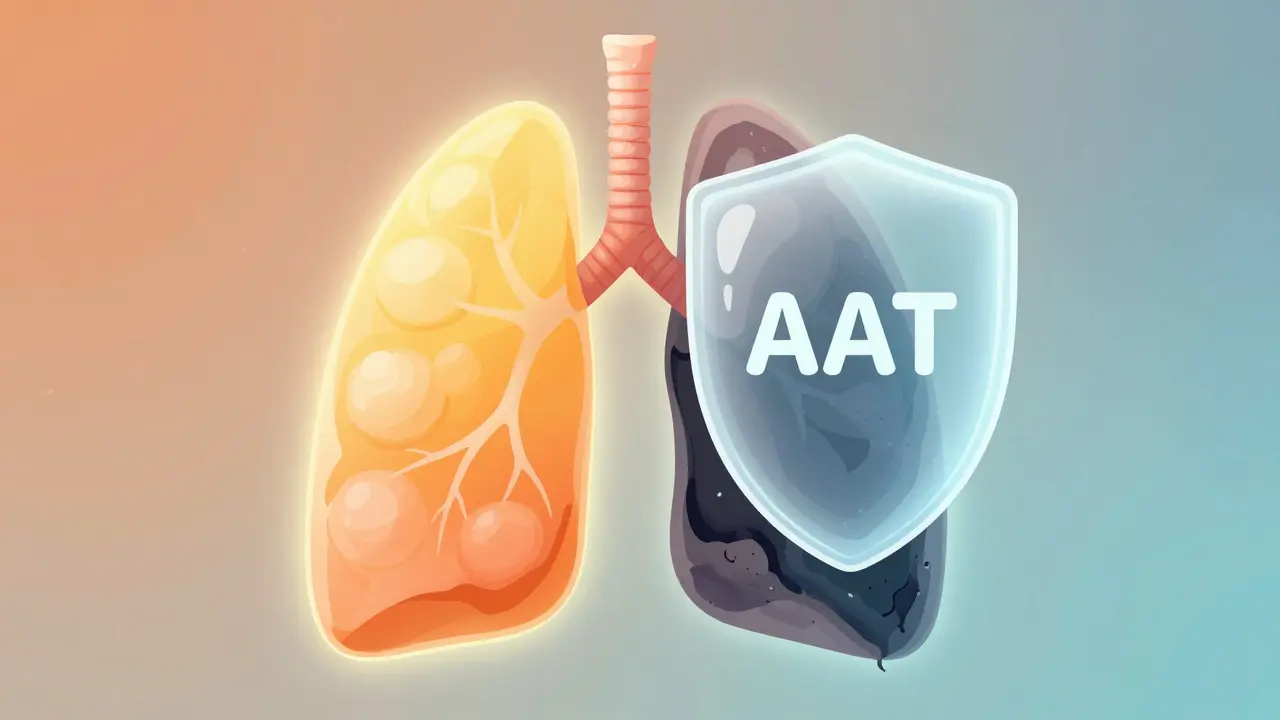 Alpha-1 Antitrypsinmangel: Genetisk COPD og behandling