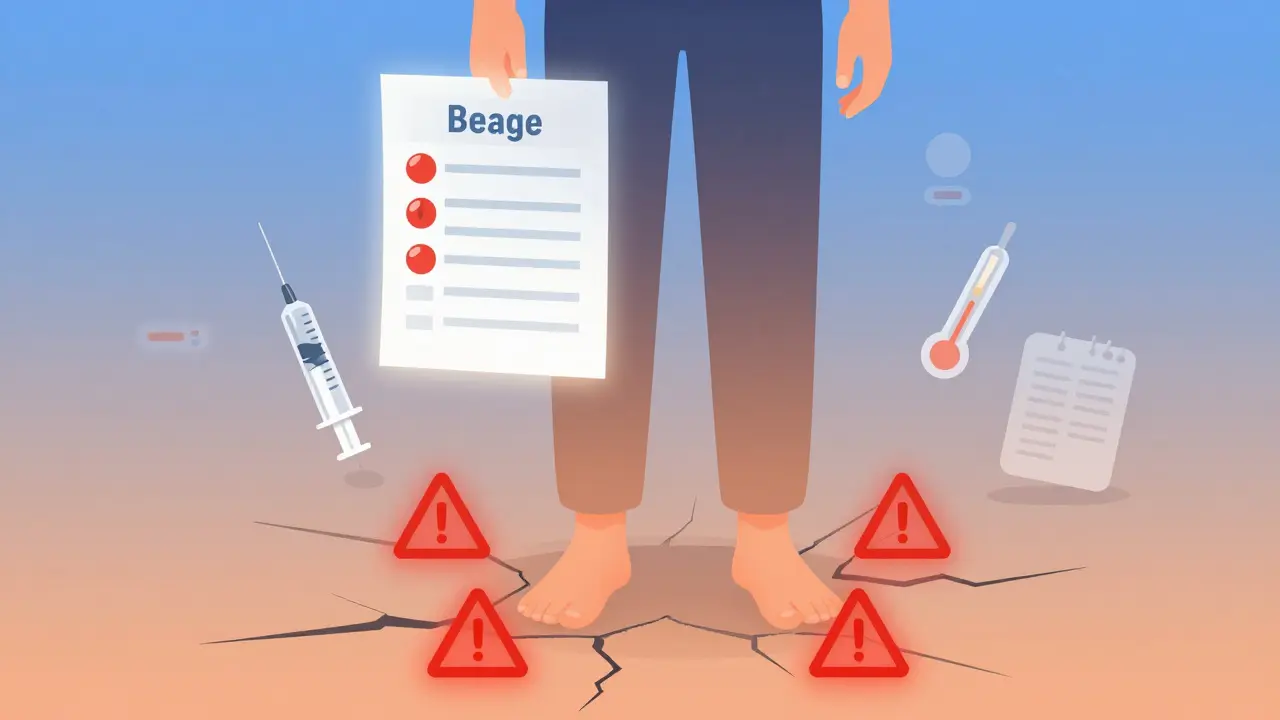 Diabetisk nevropatisk smerte: Medisiner og fotomsorg
