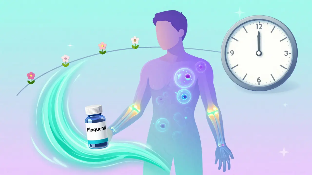 En kropp med beroligede ledd som stråler av beroligende energi.