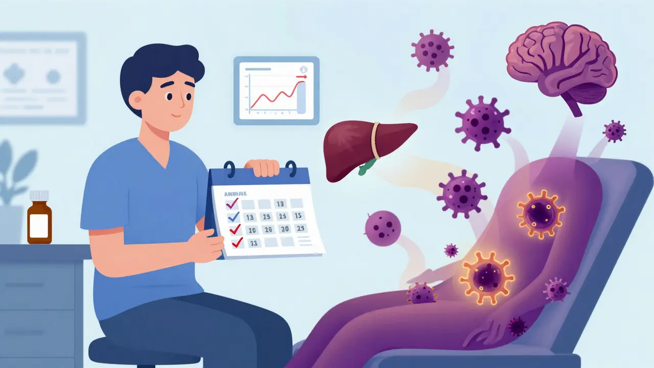 Pasient med 15-års oppfølging og skjulte risikoer som vokser i kroppen.