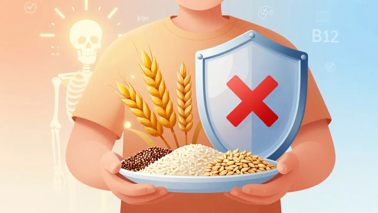 Celiac Disease: Gluten-Free Living and Nutrient Supplementation