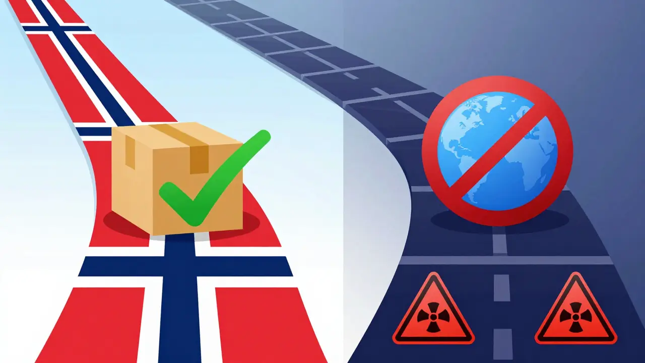 Sammenligning av trygg lokal levering vs risikabel import